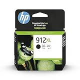 HP Inkjet Printer, Black, High Yield 912XL Black
