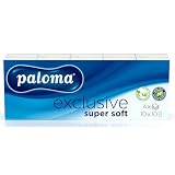 Paloma Paper Pocket Handbag Tissues Pack of "I Love Art" Exclusive Super Soft, 10 Packs of tissues 4 Ply
