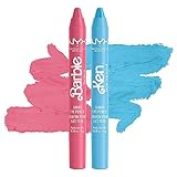NYX Professional Makeup X Barbie Jumbo Eye Pencil Kit BJEK01 Pink & Blue, Cruelty Free