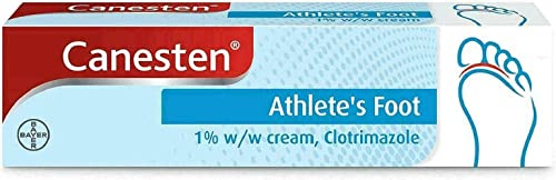 Canesten Athlete's Foot Treatment Dual Action 1% w/w Cream 15g