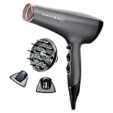 Remington Keratin Protect Hair Dryer (Infused with Keratin and Almond Oil for Smooth, Healthy Looking Hair, Powerful, Fast, Diffuser, 2 Concentrators - Super Slim & Fast-Drying, Ionic, 2200W) AC8008