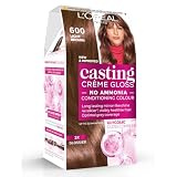 L’Oréal Paris Casting Crème Gloss Semi-Permanent Hair Dye, 600 Light Brown