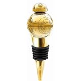 Funko SW05458 Star Wars Metal BB-8 Bottle Stopper, Stainless Steel, Gold, 2.5 x 2.5 x 9 cm