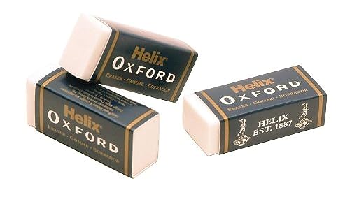 Helix Oxford Small Sleeve Erasers (Pack of 3)