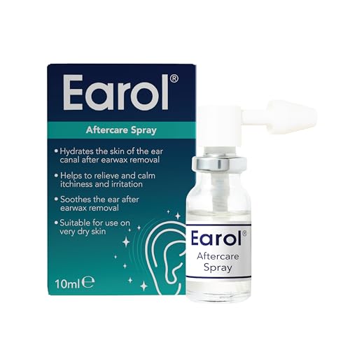 Earol Aftercare Ear Spray, Soothes and Hydrates The Ear After Ear Wax Removal, Prevents Itchiness and Irritation, 1 Pack of 10ml Metered Dose Spray