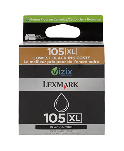 Lexmark high yield 105XL Value ink cartridge-Black