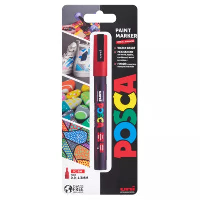 Uni POSCA Red Marker Pen
