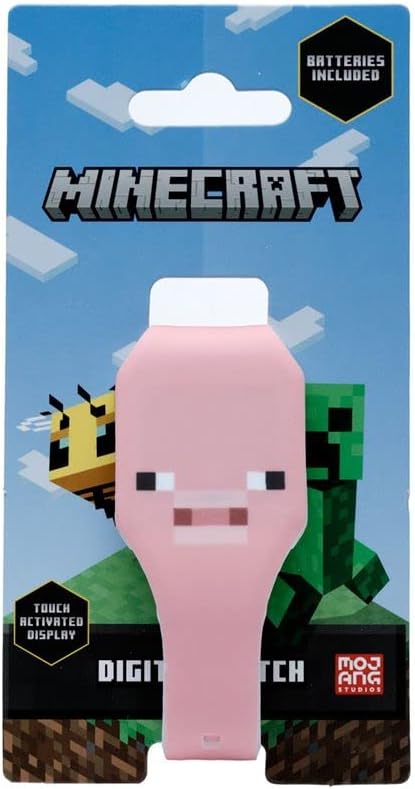 Minecraft Faces Silicone Digital Watch