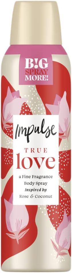 Impulse True Love Body Spray Deodorant 150 ml
