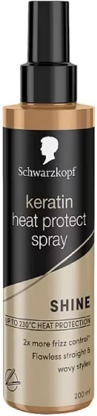 Schwarzkopf Styling Keratin Heat Protection Hair Spray 200ml