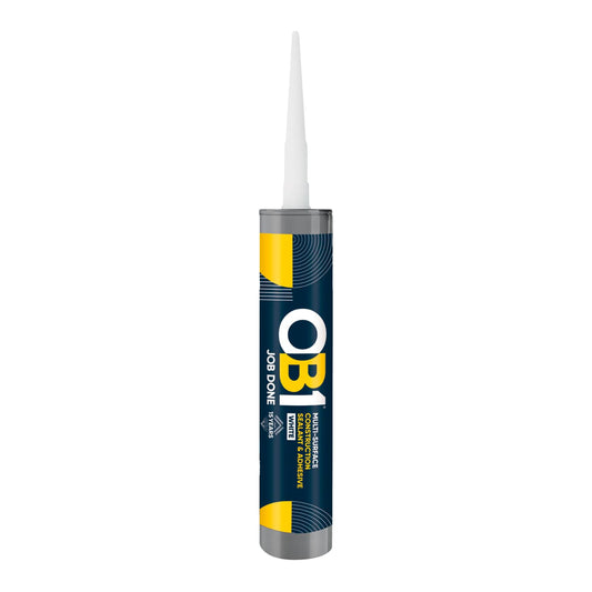 OB1 White Multi-Surface Sealant & Adhesive 290ML