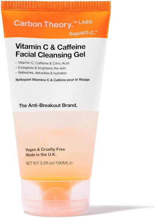 Carbon Theory Vitamin C & Caffeine Facial Cleansing Gel 100ml