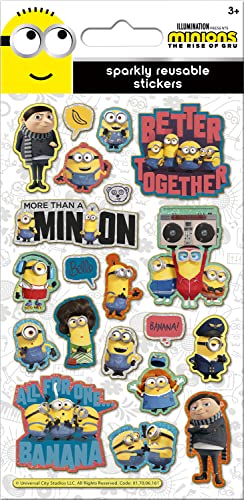 Minions: The Rise of Gru Sparkly Stickers