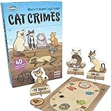 Thinkfun Cat Crimes Who's to Blame - Logic Challenge Game for Kids and Adults Age 8 Years Up