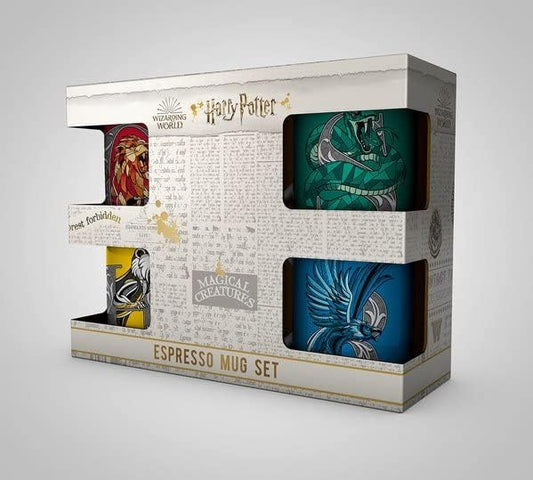 Harry Potter Set of 4 Espresso Mugs