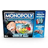 Monopoly Ultimate Rewards, Family Board Game, Cashless Electronic Banking SEALED