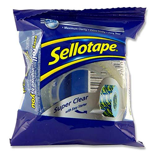 Sellotape Superclear Tape 18mm x 10m