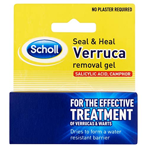 Scholl Seal & Heal Verruca Removal Treatment Gel - No Plaster Needed 10ml