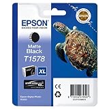 Epson T1578 Print Cartridge, Matte Black, Genuine