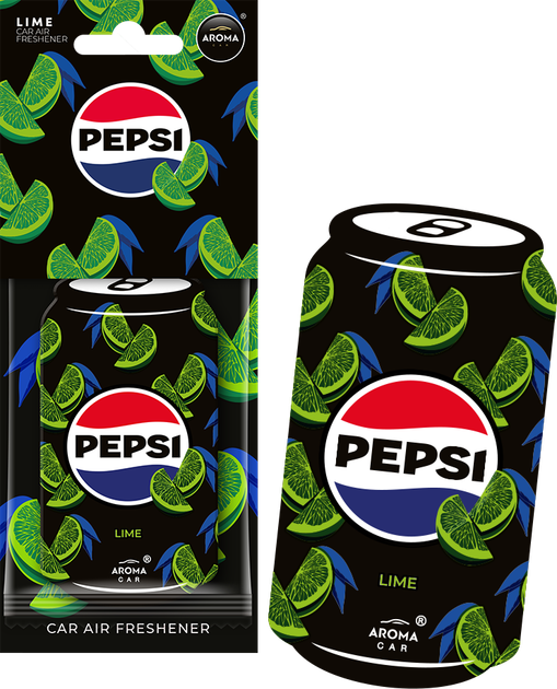 Aroma Car Pepsi Max Lime Air Freshener