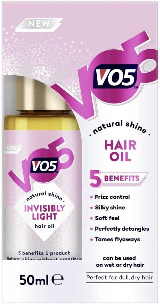 VO5 Invisibly Light Hair Oil 50ml