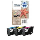 Epson 603 Starfish Genuine Multipack, 3-Colours Ink Cartridges