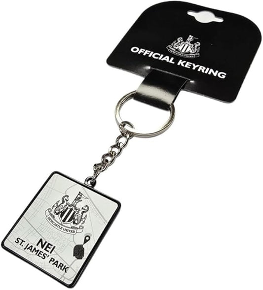 Newcastle United Route to St James Park Keyring