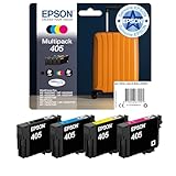 Epson 405 Suitcase Genuine Multipack, 4-colours Ink Cartridges, DURABrite Ultra Ink