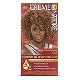 Creme of Nature Argan Womens Gel Hair Colour 9.2 Light Caramel Brown