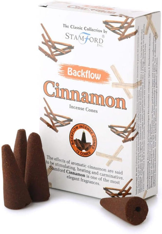 Stamford Backflow Incense Cones Cinnamon