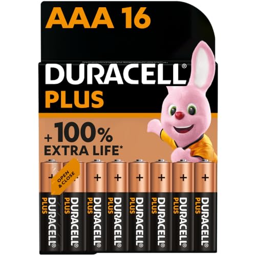 Duracell Plus AAA 1.5V Battery (Pack of 16)