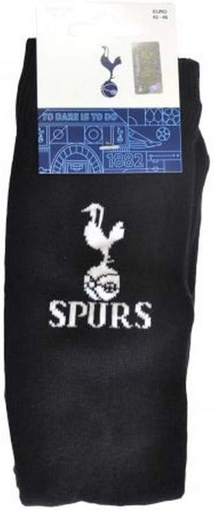 Tottenham Hotspur FC Socks Black with logo Size 4-6.5