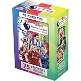 Topps Premier League Stickers 2026 - Sticker Tin (Contains 12 Premier League Sticker Packets Plus 1 mini Pack (75 Stickers in Total).
