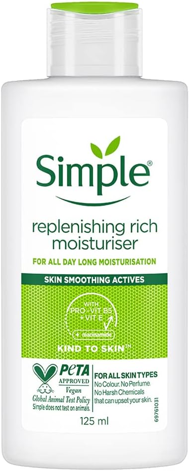 Simple Replenishing Rich Moisturiser 125ml