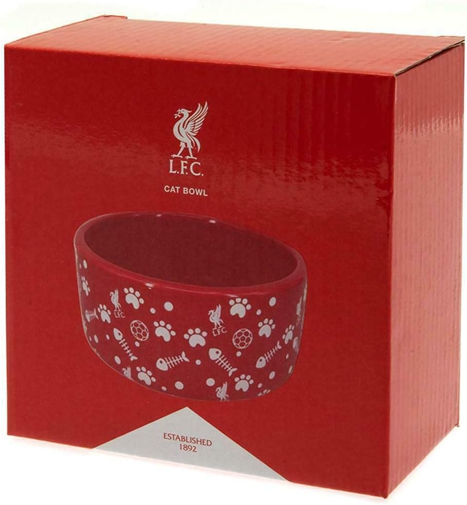 Liverpool FC Ceramic Cat Bowl