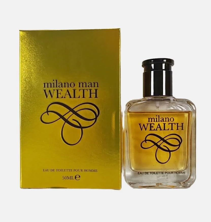 Milano Man Wealth EAU De Toilette Pour Homme 50ml