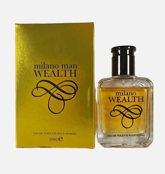 Milano Man Wealth EAU De Toilette Pour Homme 50ml