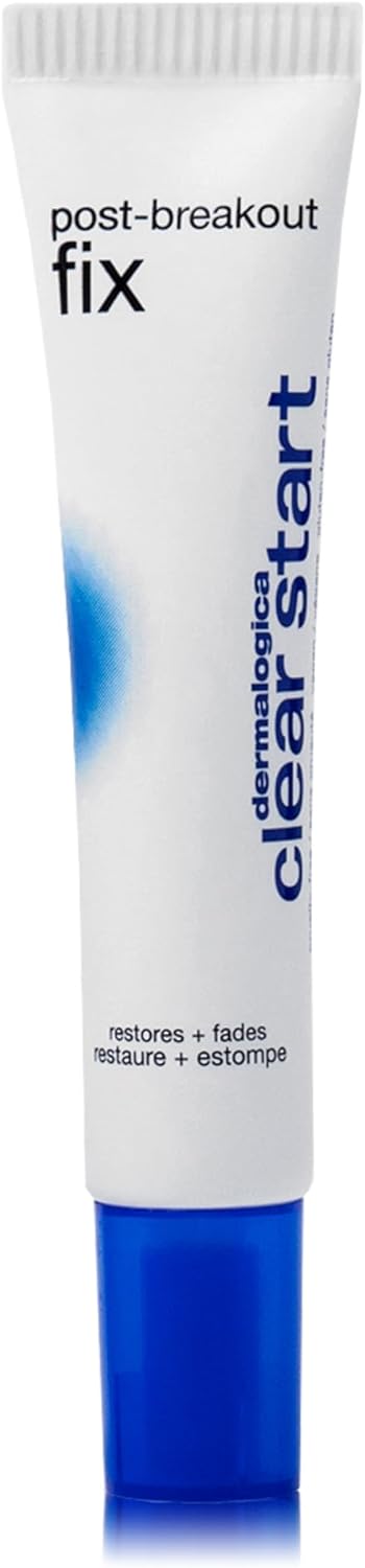 Dermalogica Clear Start Post Breakout Fix - Fades Post-breakout Marks with Salicylic Acid & Squalane, Fights Uneven Skin Tone, Hyperpigmentation & Blemishes, All Skin Types (15ml)