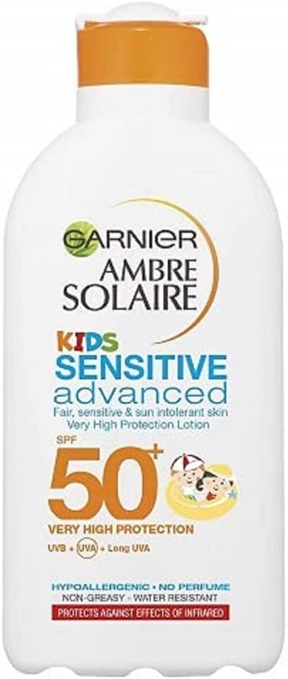 Garnier Ambre Solaire Kids Sensitive Sun Protection Lotion SPF 50+ 200ml