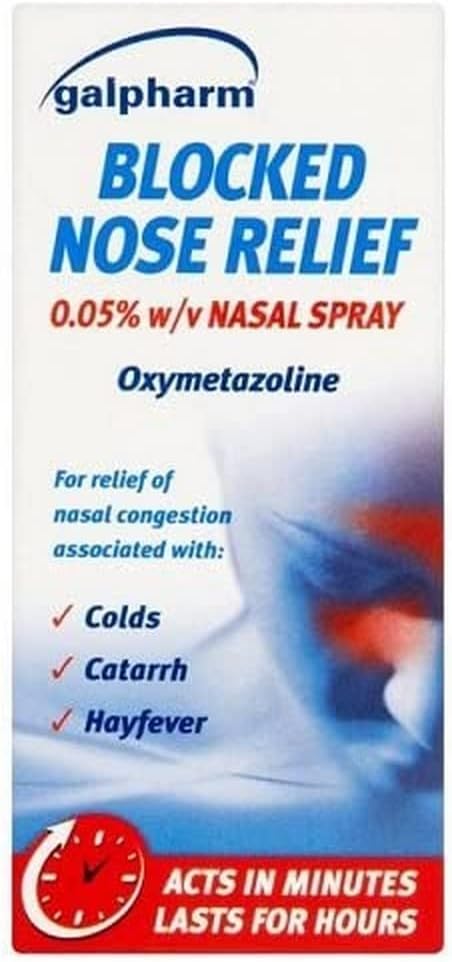 GALPHARM Blocked Nose Relief Nasal Spray 15ML