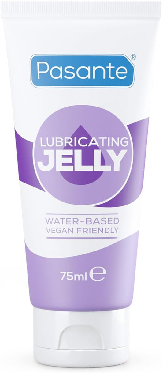 Pasante Lubricating Jelly | Water Based Higher Viscosity Personal Lubricant | 75 ml Tube