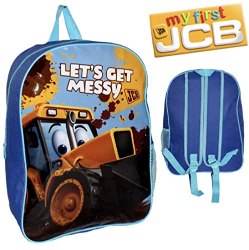 Jcb Rucksack Joey JCB Official Backpack Kids older my first school rucksack – HannWorld