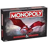 Winning Moves Dungeons and Dragons Monopoly Board Game