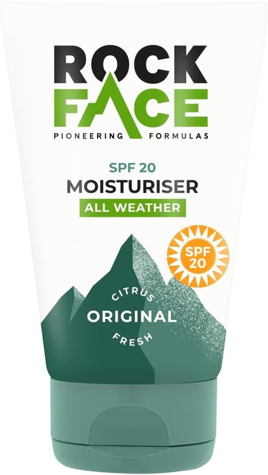 Rock Face Mens Moisturiser - SPF 20 Face Cream