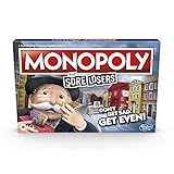 Monopoly for Sore Losers Board Game for Ages 8 and Up, the Game Where it Pays to Lose, SEALED