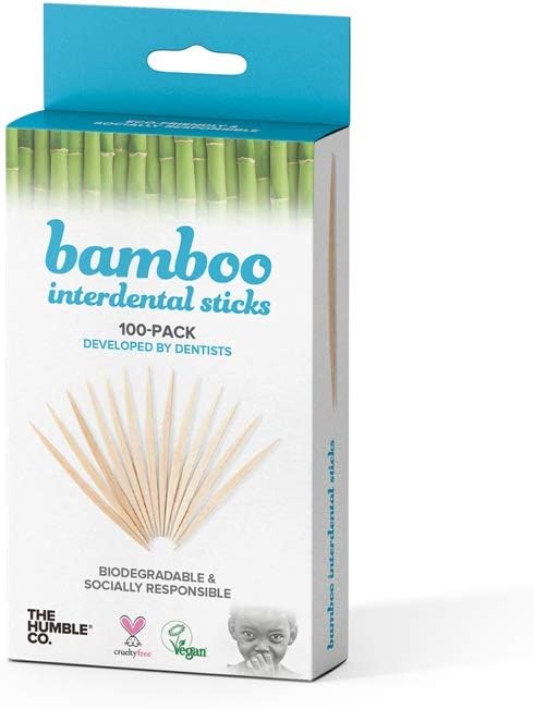 THE HUMBLE CO. Bamboo Interdental Sticks