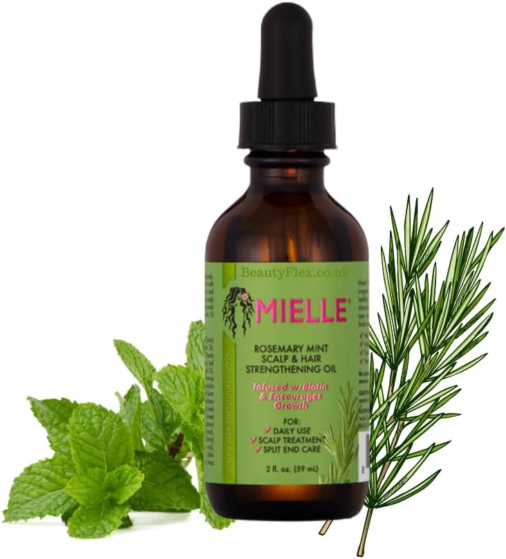 MIELLE® Rosemary Mint Scalp & Hair Strengthening Oil 59ML