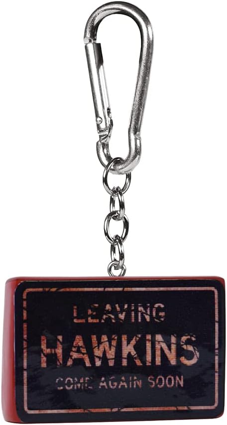 Stranger Things 3D Hawkins Keyring