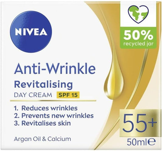 Nivea Anti-Wrinkle Revitalising Day Cream SPF15 50ml