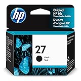 Hp Hewlett Packard Ink Inkjet Black Print Printer Fax Printer Copier Cartridge No. 27 C8727A